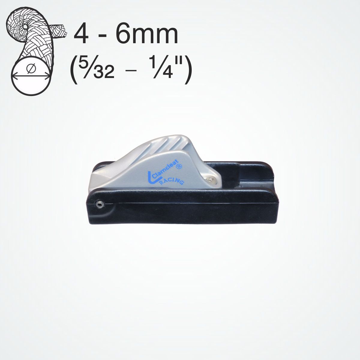 Clam-cleat de sécurité à largage automatique