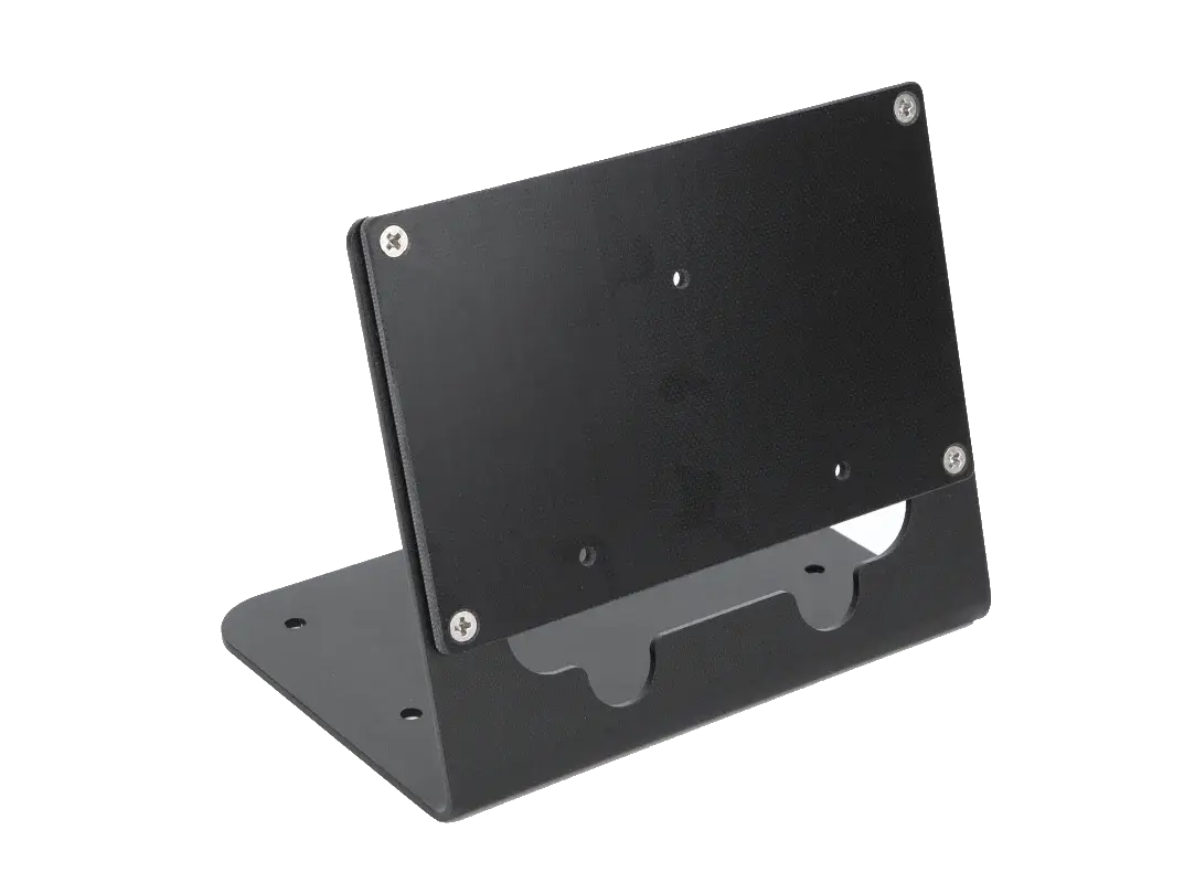 SUPPORT DE MÂT POCKET SÉRIE V2 & V1 TYPE « L » en aluminium anodisé, léger et facile à installer.