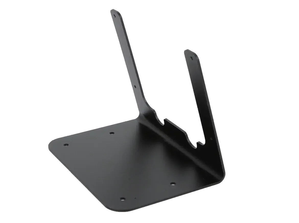 SUPPORT DE MÂT POCKET SÉRIE V2 & V1 TYPE « L » en aluminium anodisé, léger et durable.