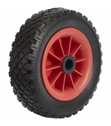 Roue increvable PU Ø260m - axe Ø20mm