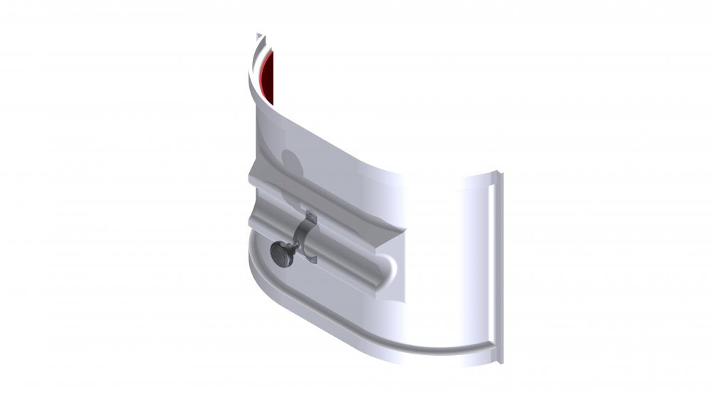 Ber UNIfoil-50 CadKat symétrique rond large – tube Ø 50 mm