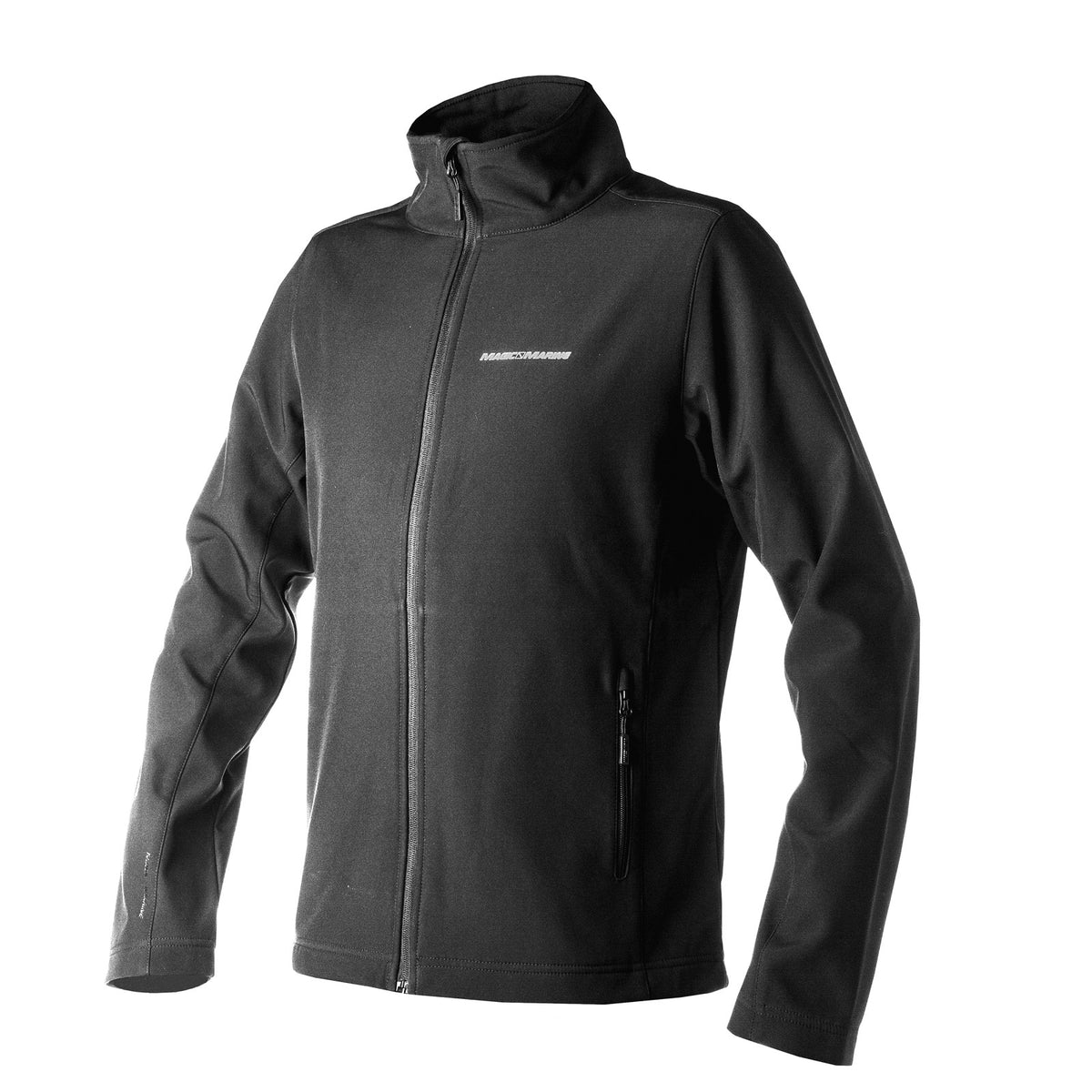 Veste Brand Softshell Magic Marine gris foncé, vue de face