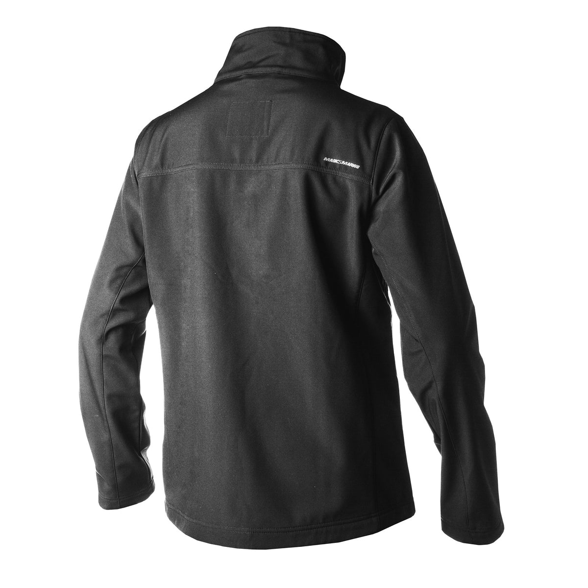Veste Brand Softshell Magic Marine gris foncé, vue de dos