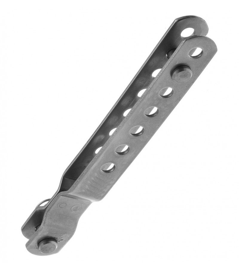 Double stainless steel turnbuckle batten with 7+1 holes