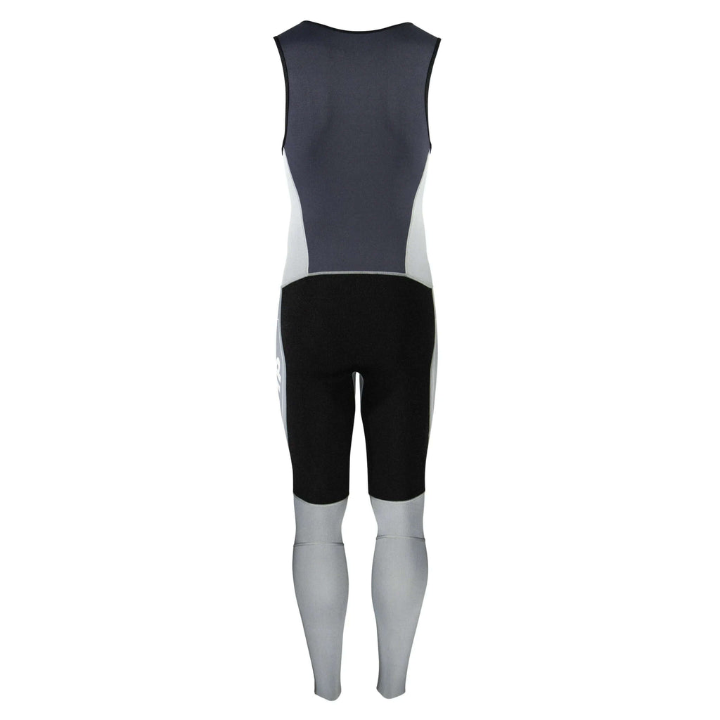 Combinaison néoprène longue été homme vue arrière, design moderne en néoprène airprene respirant.