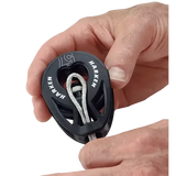 Poulie Carbo T2 loop 40 mm utilisée pour des réglages de cordage avec un diamètre de 40 mm en matériaux composites.