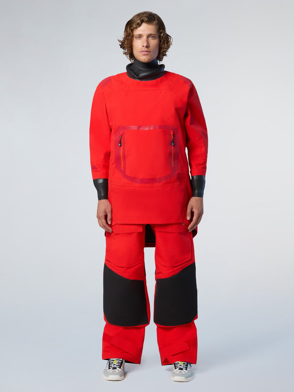 Vareuse Atlantic Ocean North Sails - Fiery Red