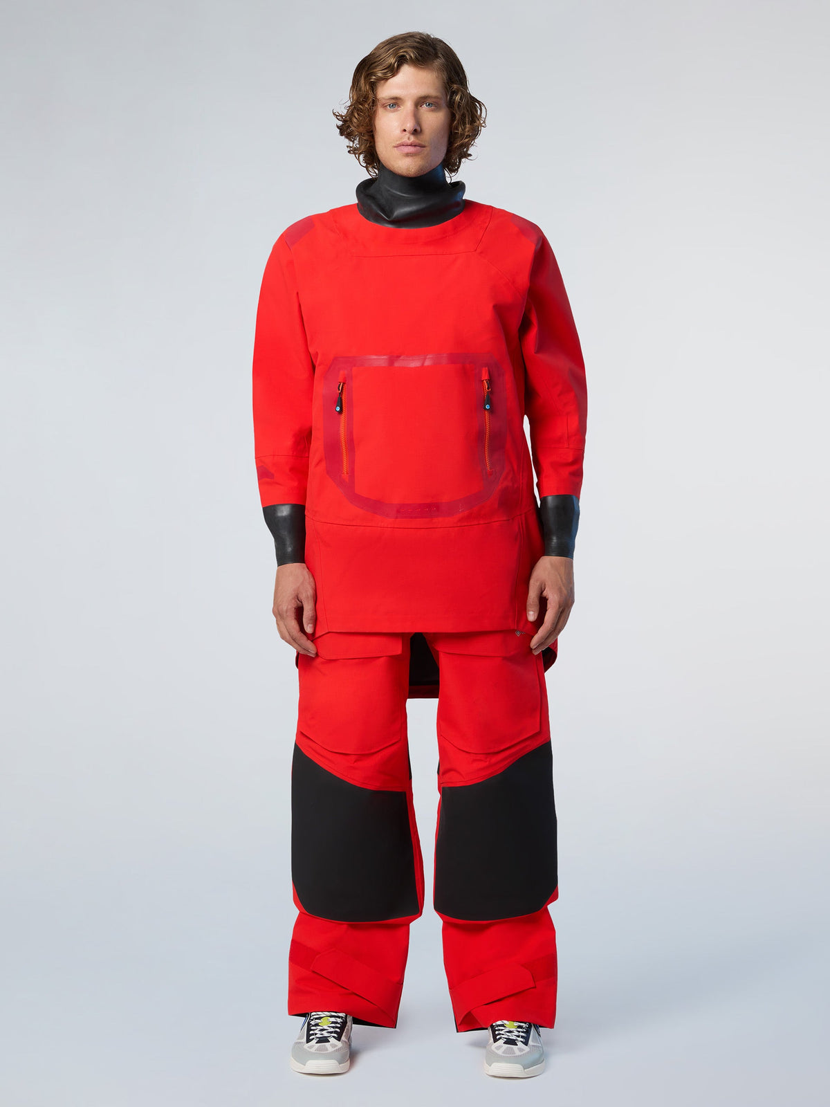 Vareuse Atlantic Ocean North Sails - Fiery Red