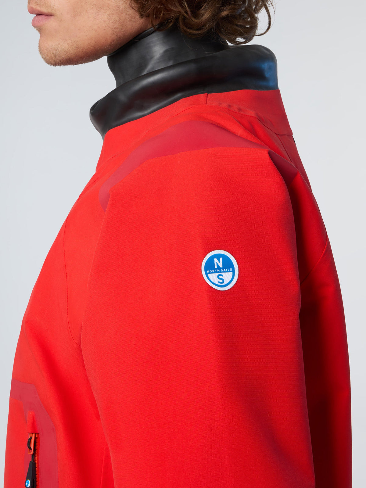 Vareuse Atlantic Ocean North Sails - Fiery Red