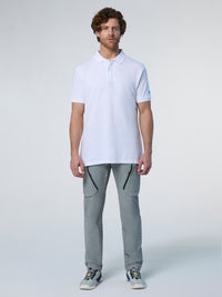 Polo en piqué North Sails - White