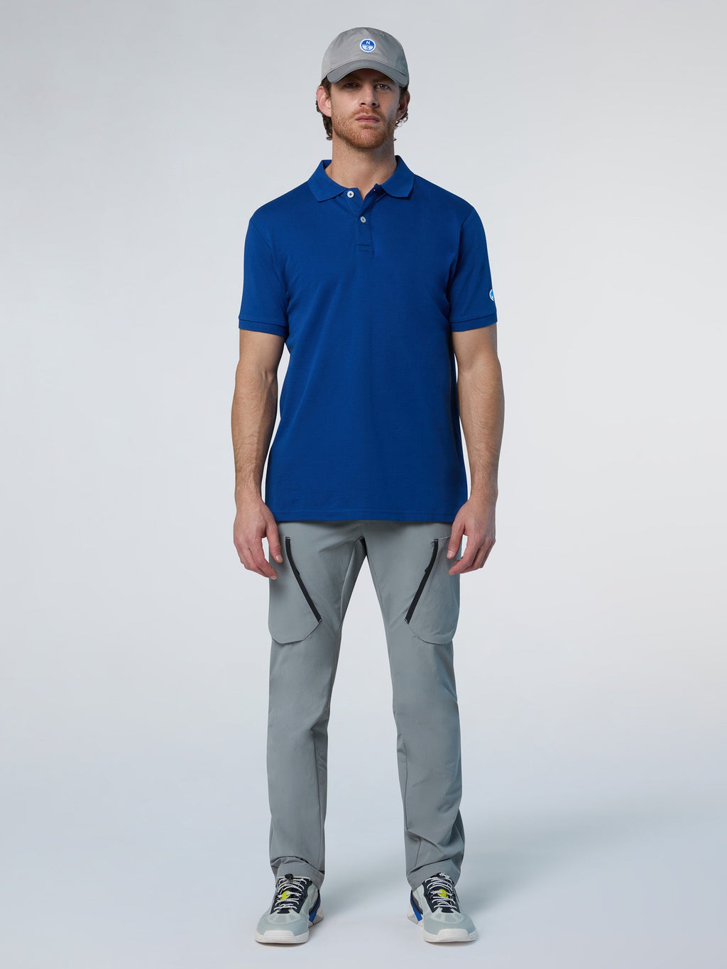 Polo en piqué North Sails - Ocean Blue