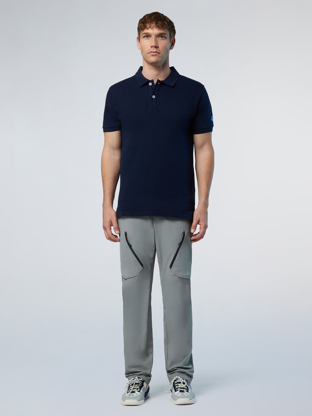 Polo en piqué North Sails - Navy Blue