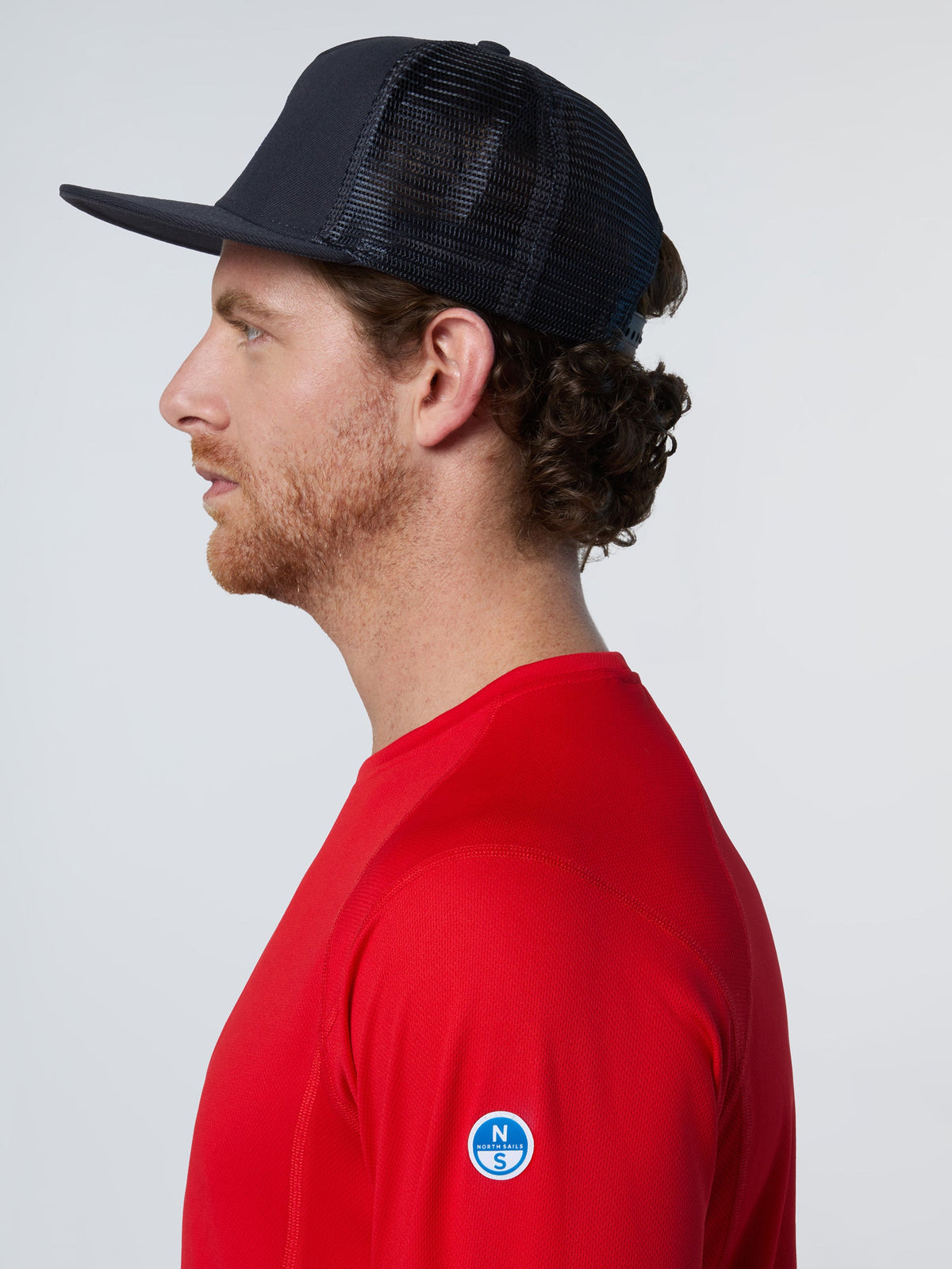 T-shirt Regatta Tech manches longues North Sails - Fiery Red