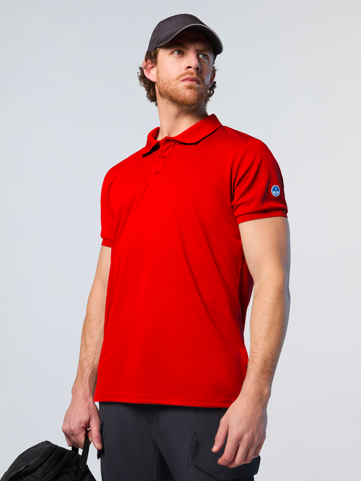 Polo Regatta Fast Dry North Sails - Fiery Red