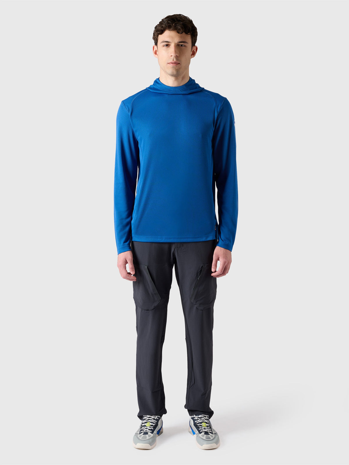 T-shirt Regatta Tech manches longues à capuche North Sails - Ocean Blue
