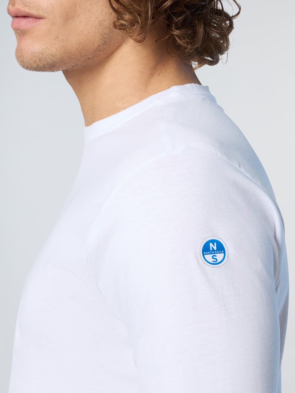 T-shirt manches longues en jersey North Sails - White
