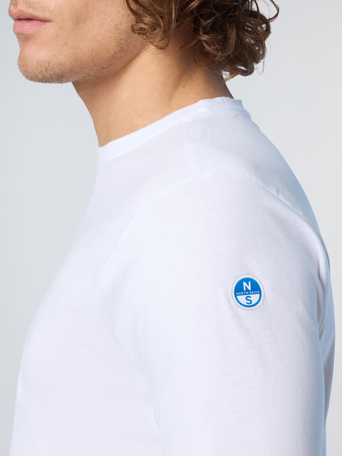 T-shirt manches longues en jersey North Sails - White