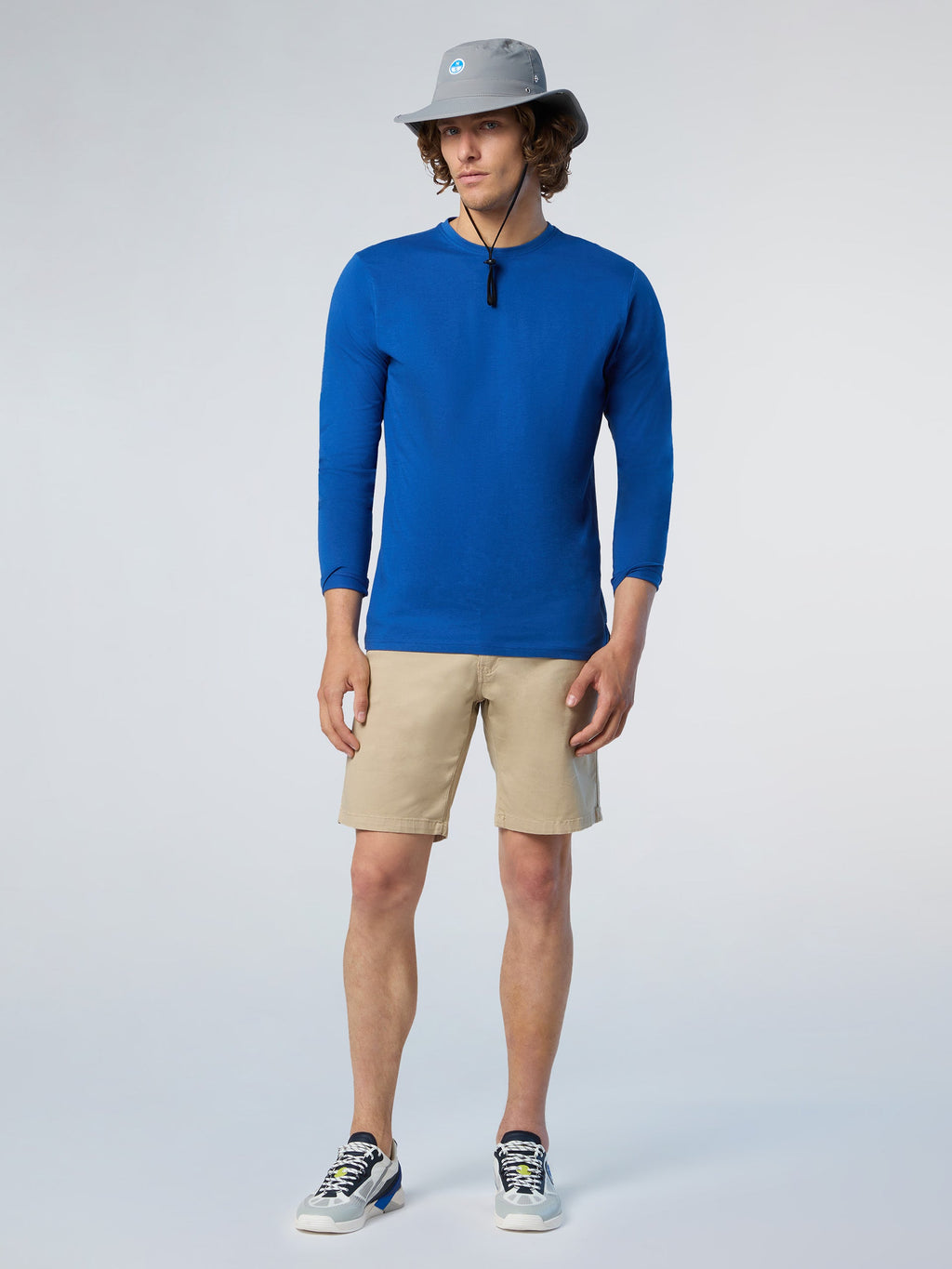 T-shirt manches longues en jersey North Sails - Ocean Blue