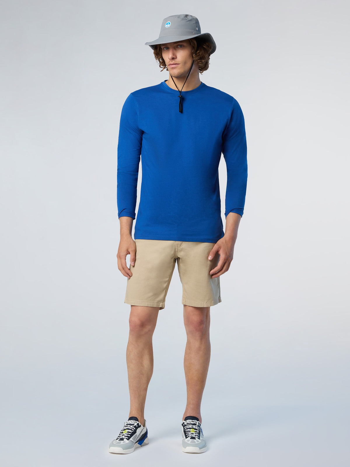 T-shirt manches longues en jersey North Sails - Ocean Blue