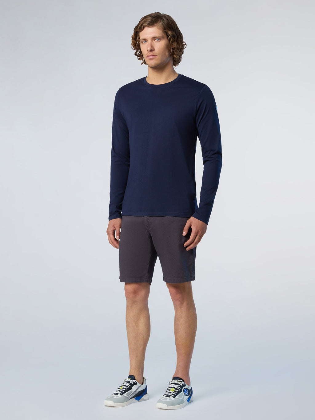 T-shirt manches longues en jersey North Sails - Navy Blue