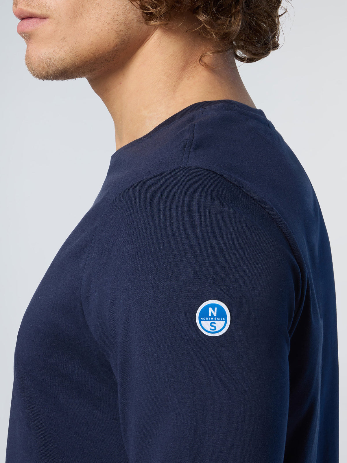 T-shirt manches longues en jersey North Sails - Navy Blue
