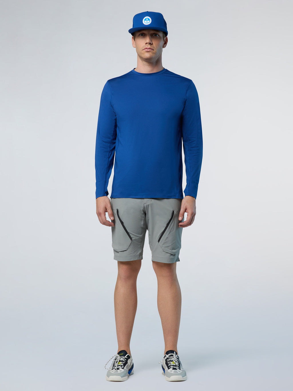 T-shirt GP manches longues North Sails - Ocean Blue