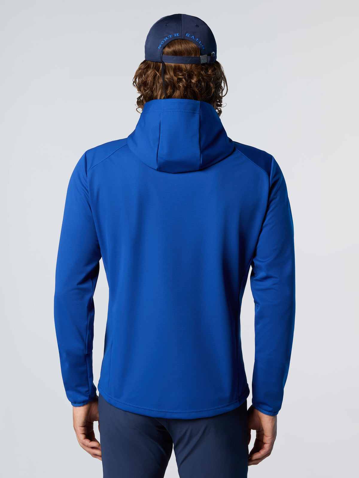 Sweat zippé à capuche SoftShell+ North Sails - Ocean Blue