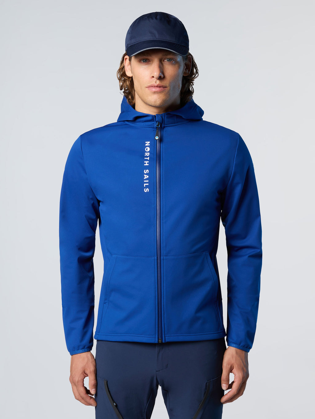 Sweat zippé à capuche Race SoftShell+™ North Sails - Ocean Blue