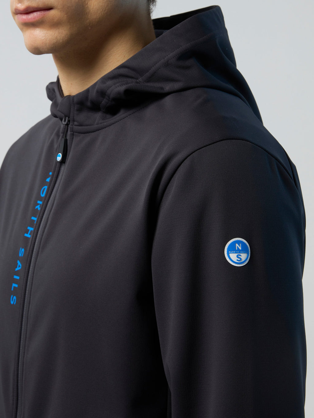 Sweat zippé à capuche Race SoftShell+™ North Sails - Phantom