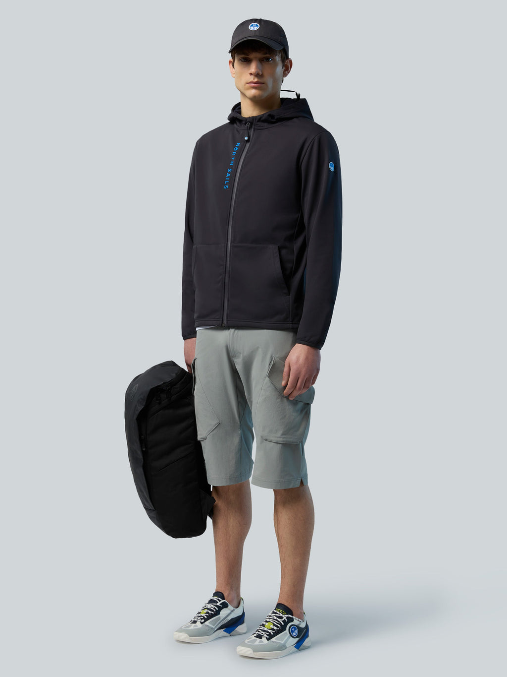 Sweat zippé à capuche Race SoftShell+™ North Sails - Phantom