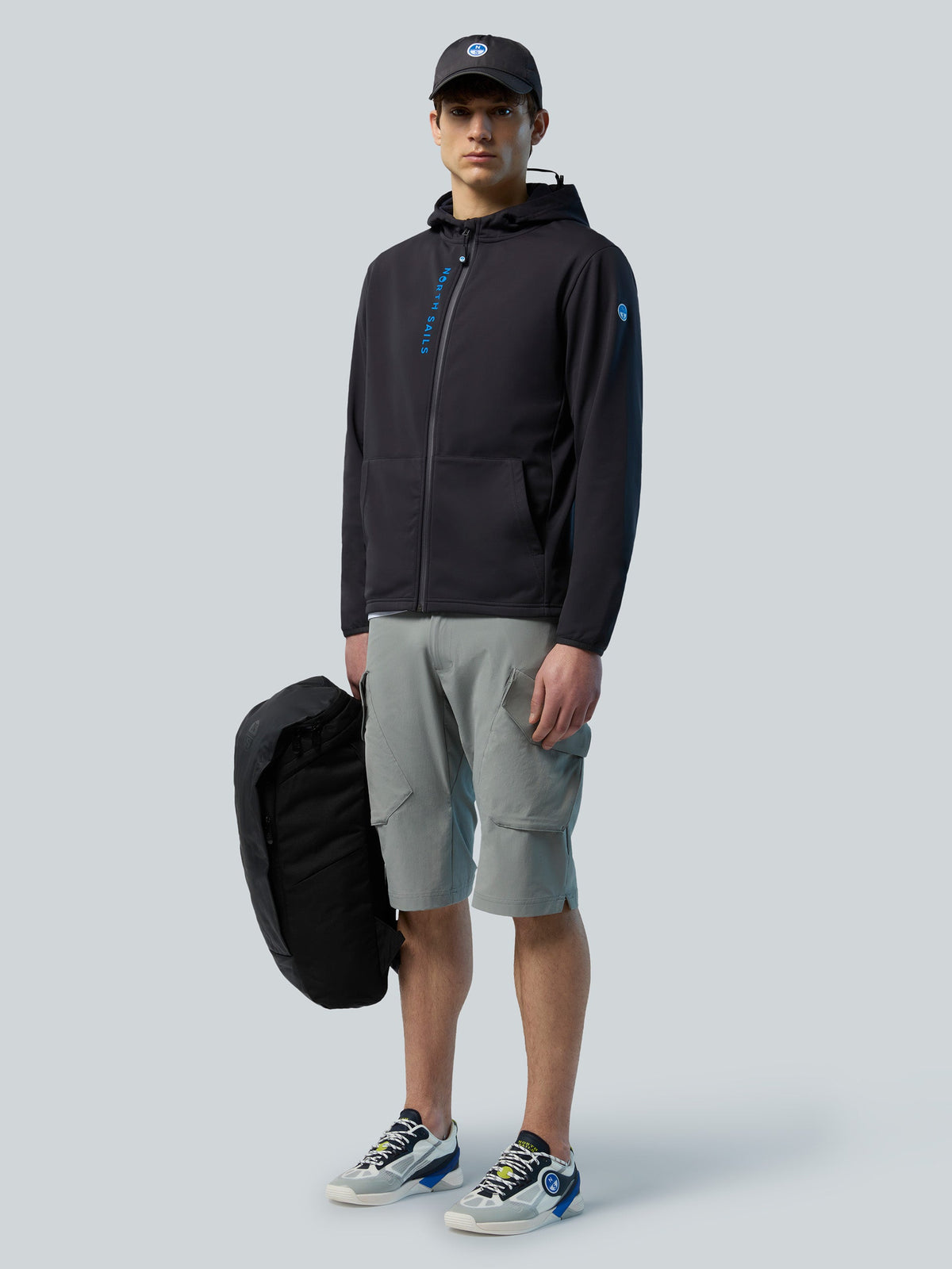 Sweat zippé à capuche Race SoftShell+™ North Sails - Phantom
