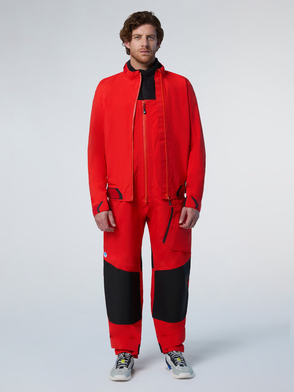 Salopette Inshore Race North Sails - Fiery Red
