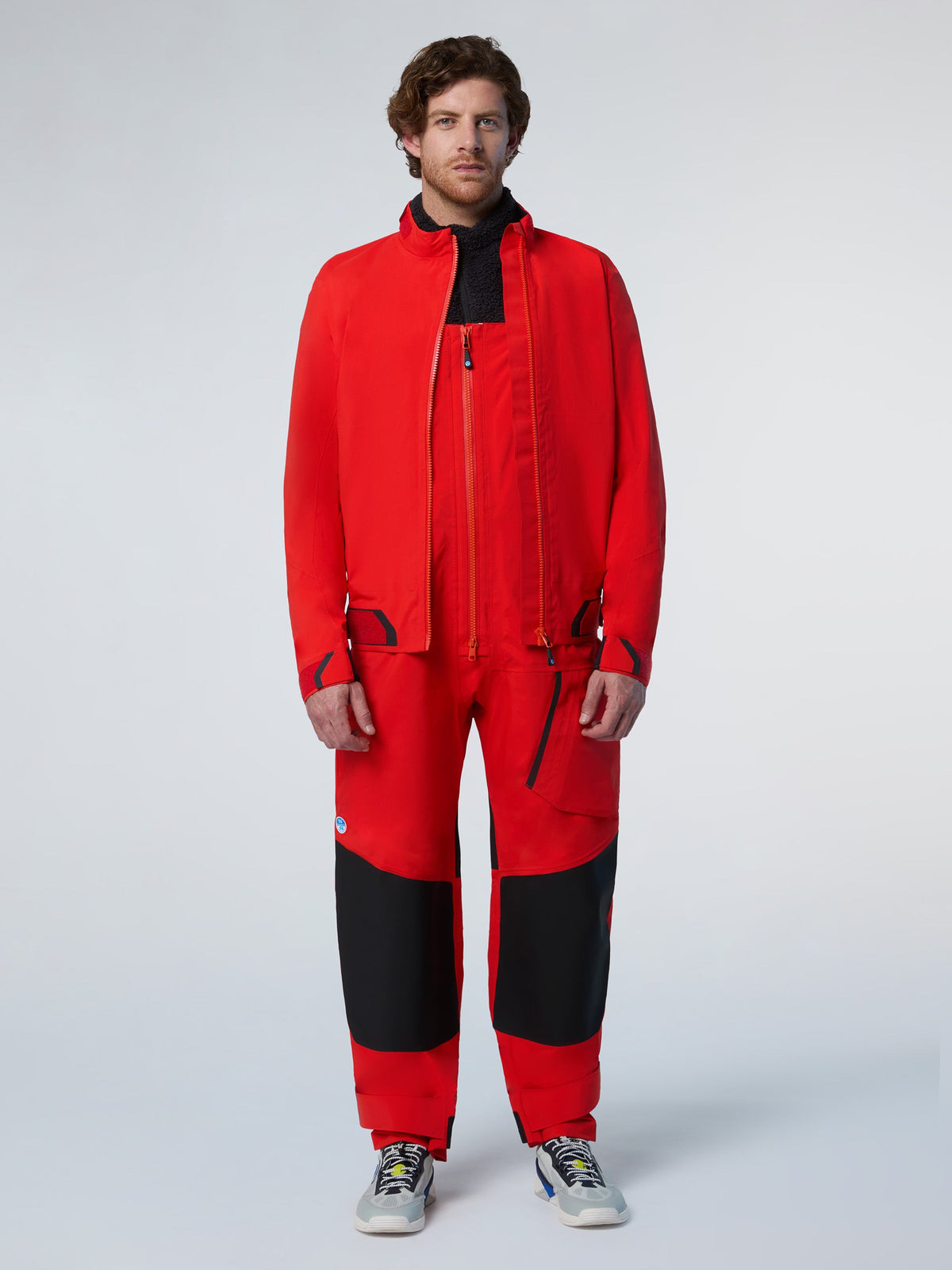 Salopette Inshore Race North Sails - Fiery Red