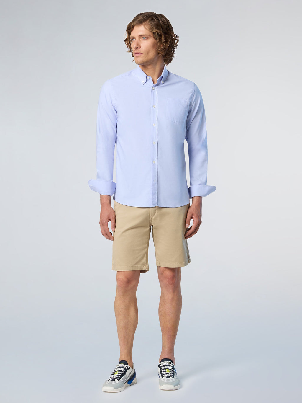 Short chino North Sails 27M507 - Beige