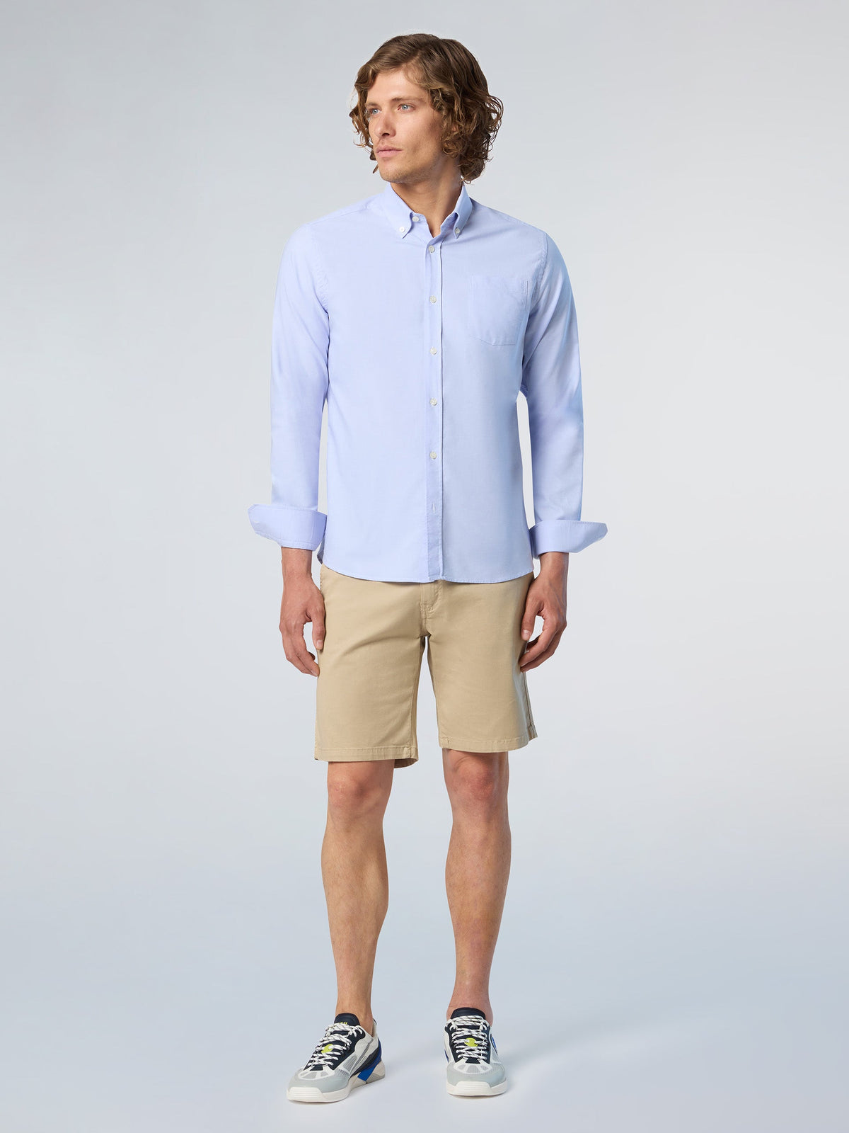 Short chino North Sails 27M507 - Beige