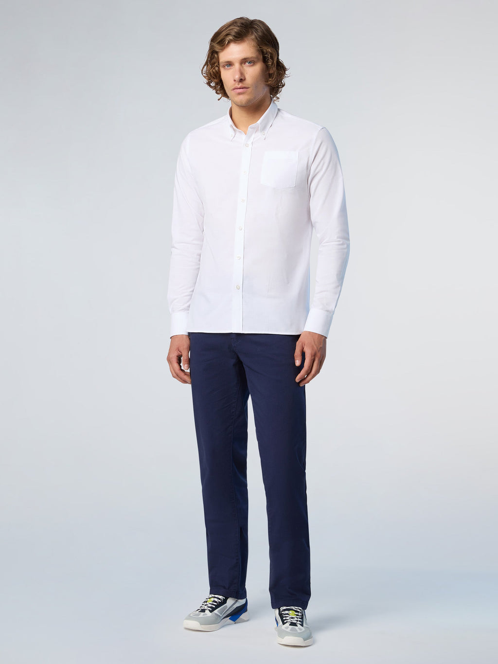 Chemise Oxford Pinpoint North Sails 27M603 - White