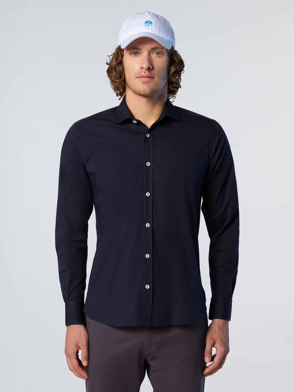 Chemise en popeline North Sails - Navy Blue