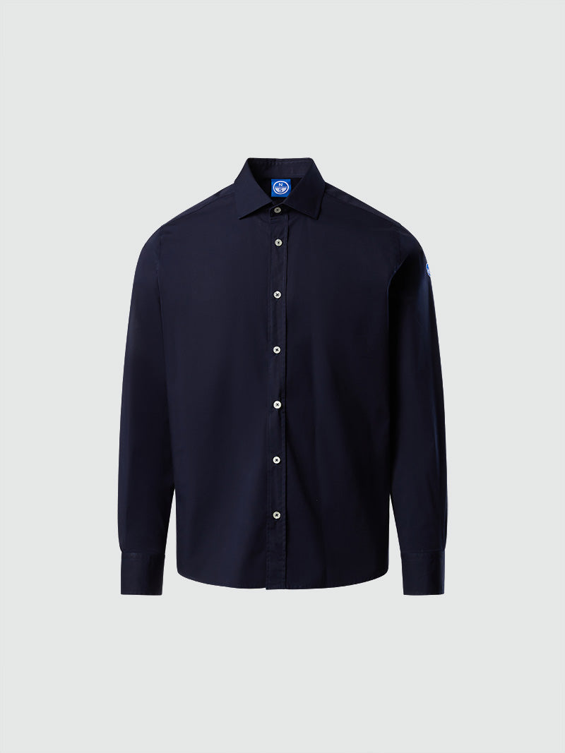 Chemise en popeline North Sails - Navy Blue
