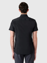 Chemise manches courtes à épaulettes North Sails - Black