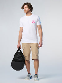 T-shirt coton Rolex Fastnet 2025 North Sails - White