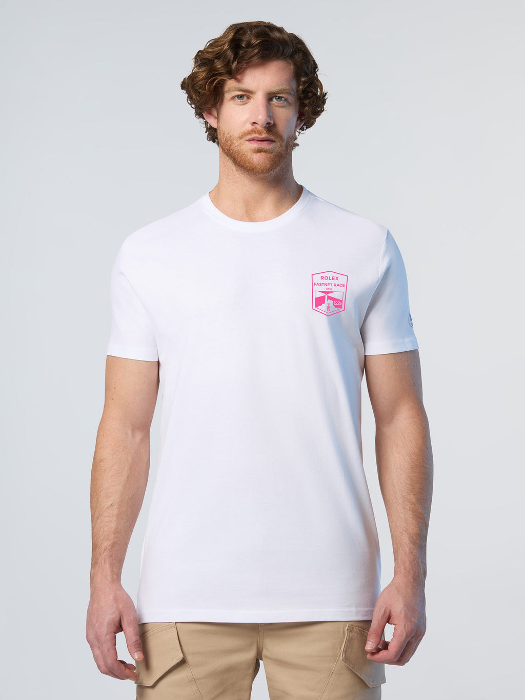 T-shirt coton Rolex Fastnet 2025 North Sails - White