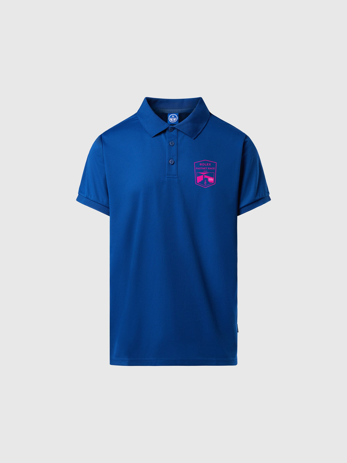 Polo en piqué Rolex Fastnet 2025 North Sails - Ocean Blue