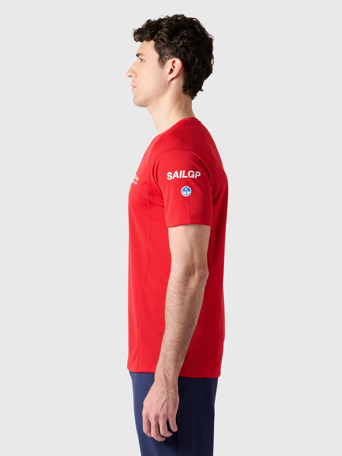 T-shirt technique SailGP North Sails - Red