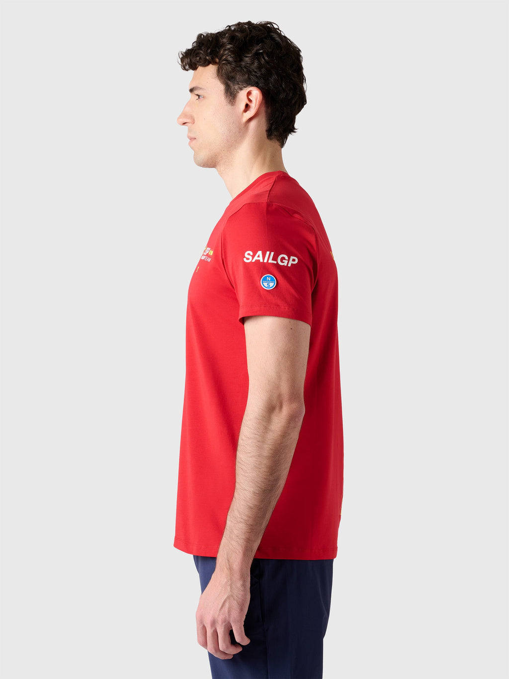 T-shirt coton SailGP North Sails - Red