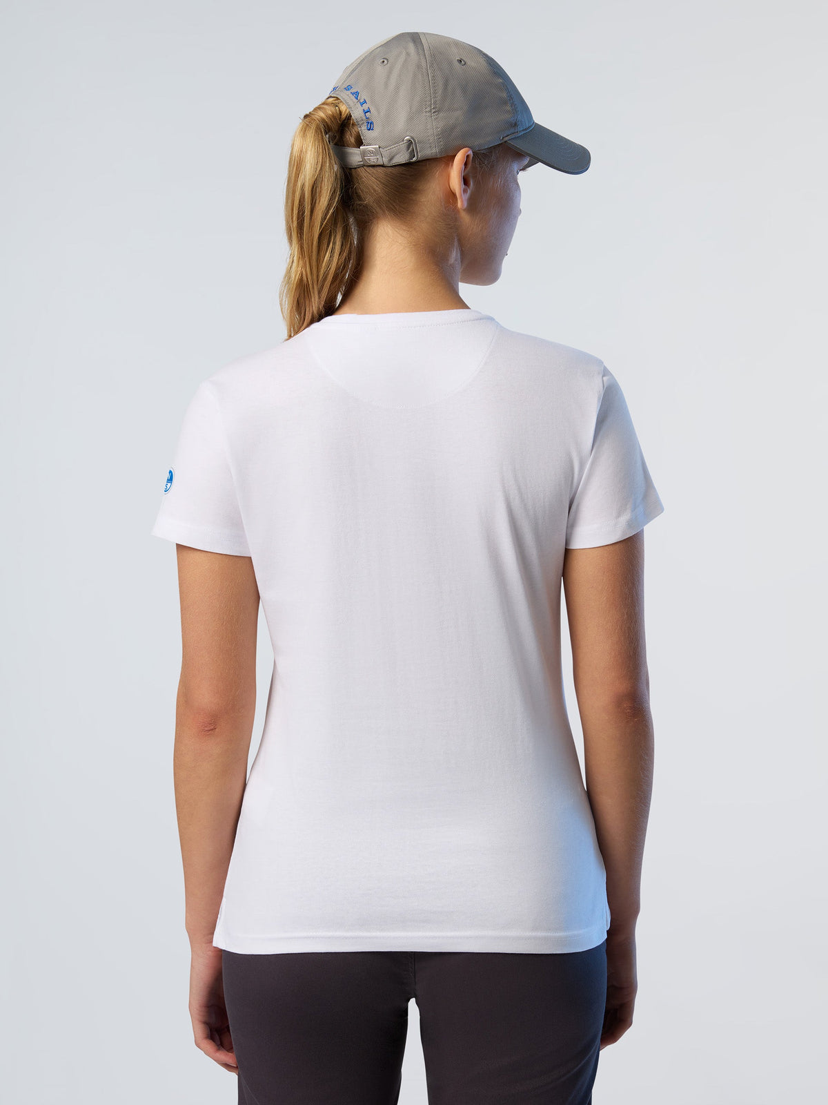 T-shirt coton Rolex Fastnet 2025 North Sails Femme - White