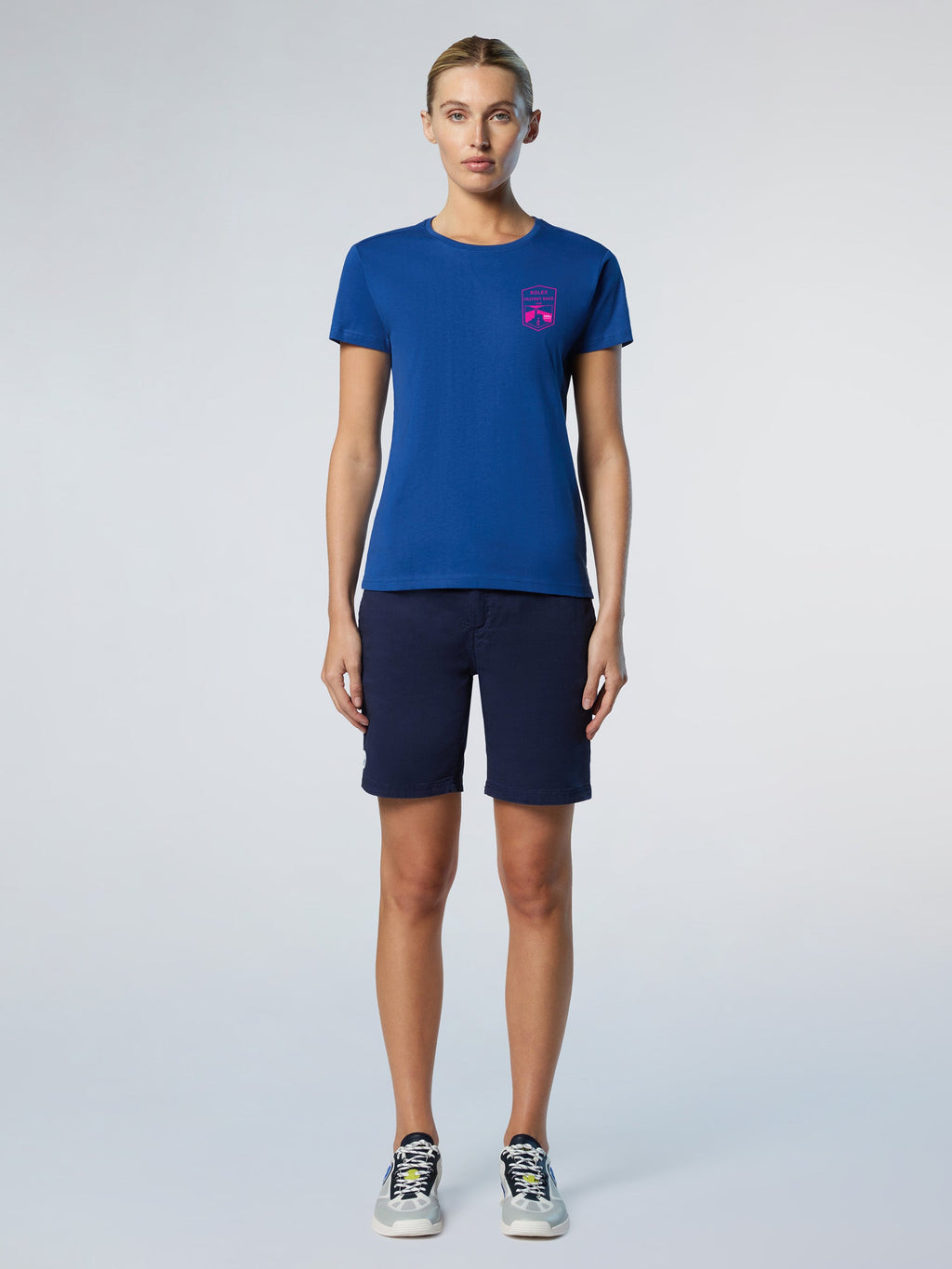 T-shirt coton Rolex Fastnet 2025 North Sails Femme - Ocean Blue