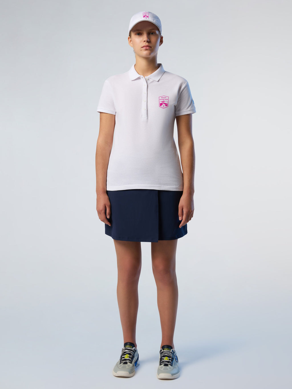 Polo en piqué Rolex Fastnet 2025 North Sails Femme - White