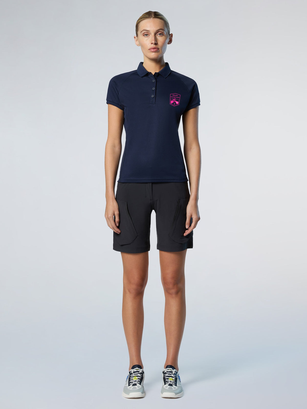 Polo en piqué Rolex Fastnet 2025 North Sails Femme - Navy Blue
