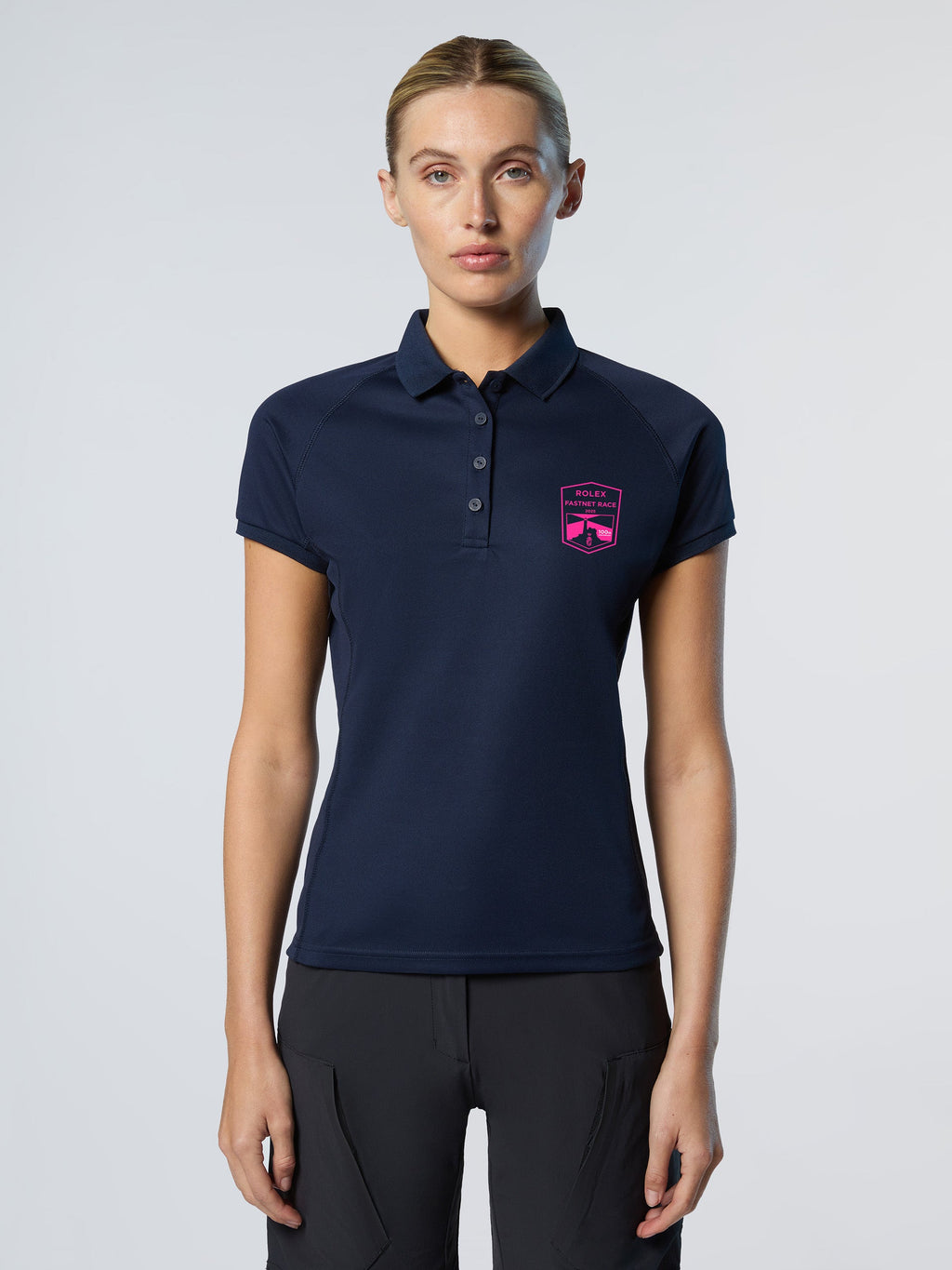 Polo en piqué Rolex Fastnet 2025 North Sails Femme - Navy Blue
