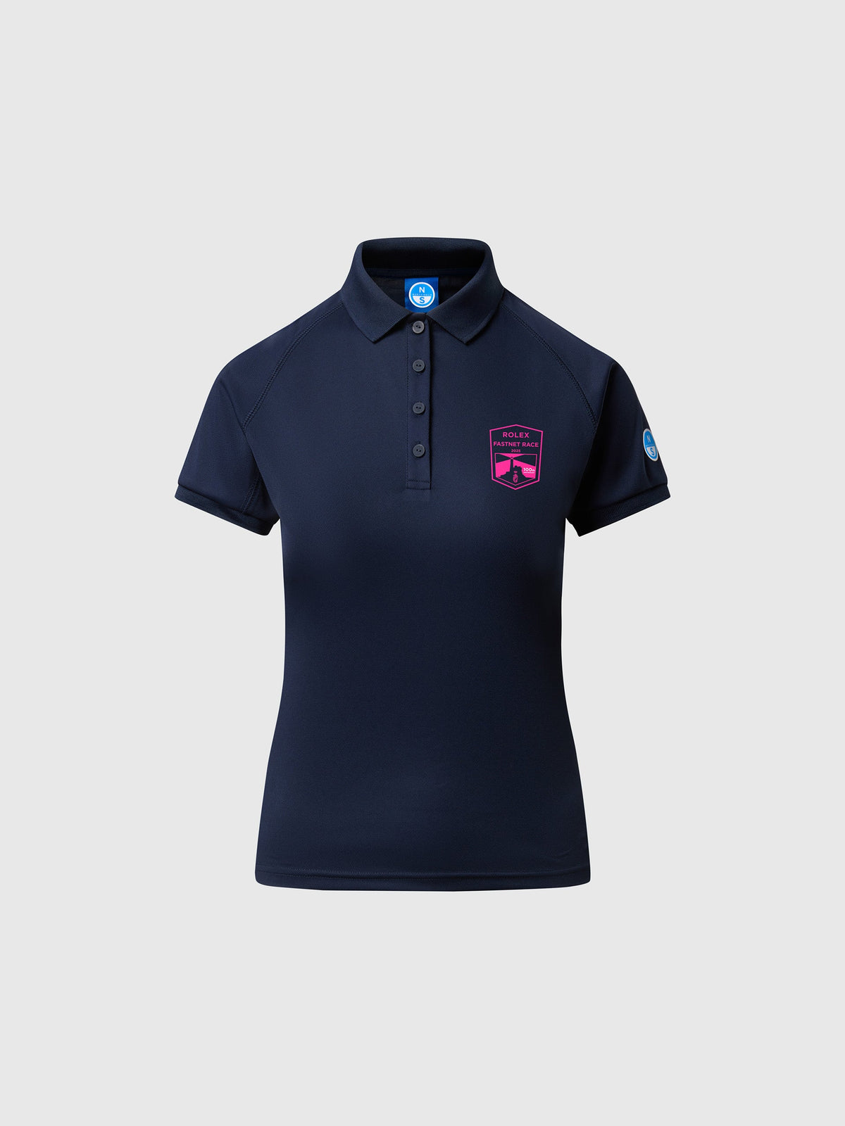 Polo en piqué Rolex Fastnet 2025 North Sails Femme - Navy Blue
